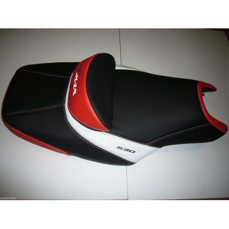 KIT RIVESTIMENTO SELLA TMAX 530 coprisella TRICOLOR per YAMAHA T MAX 2012-2016